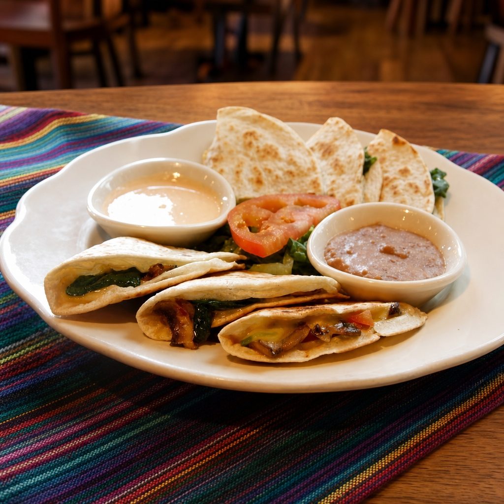 Mini Quesadillas Tray.