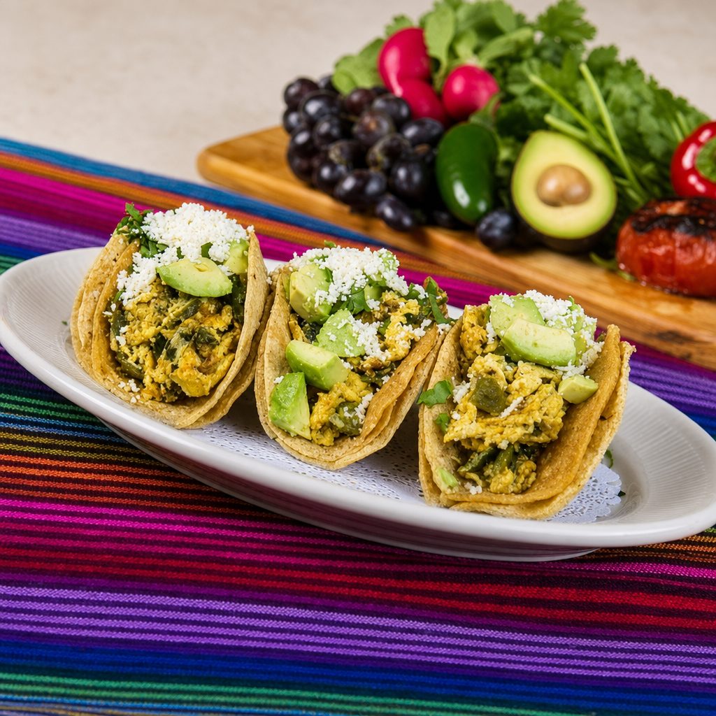 Breakfast Tacos - Chorizo.