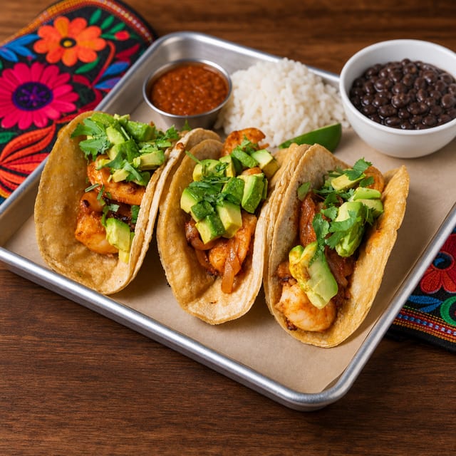 Shrimp Tacos.