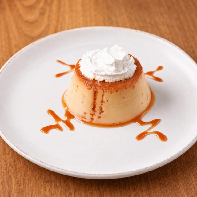 Handmade Flan.