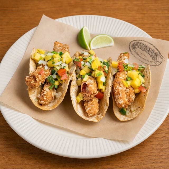 Crispy Pepper Tacos.