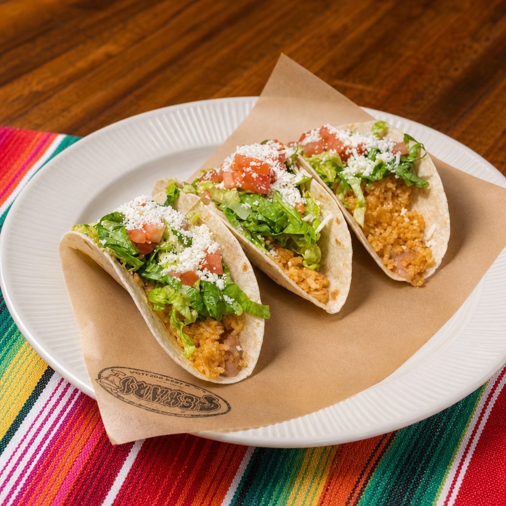 Veggie Tacos.