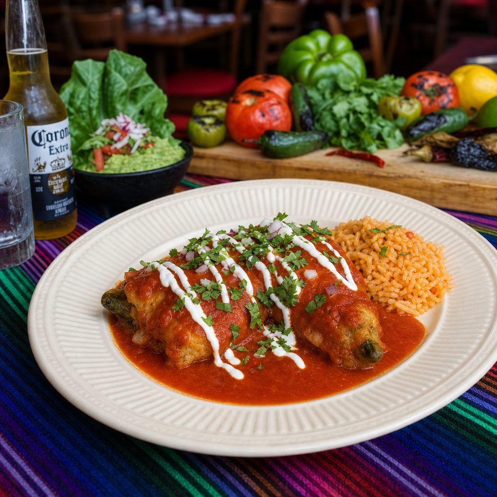 Chile Relleno Dinner.