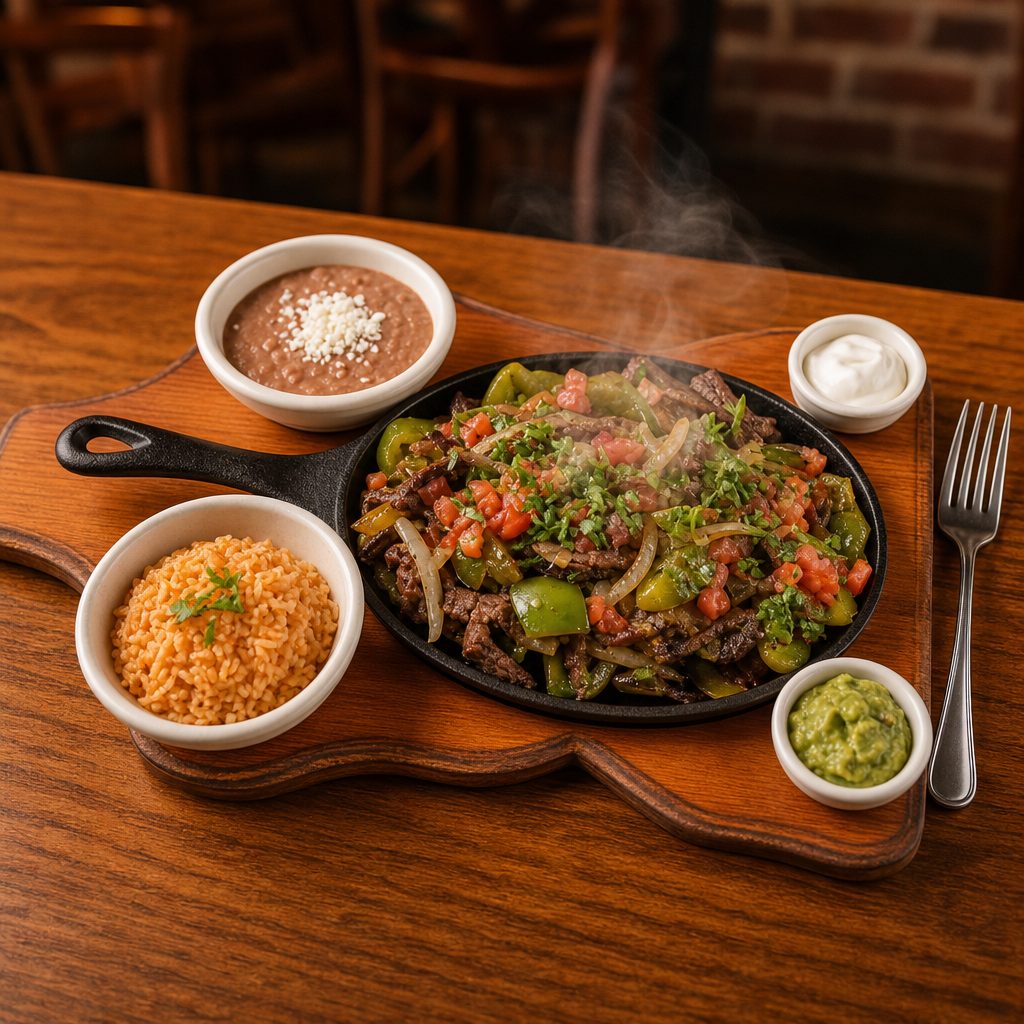 Steak Fajitas.