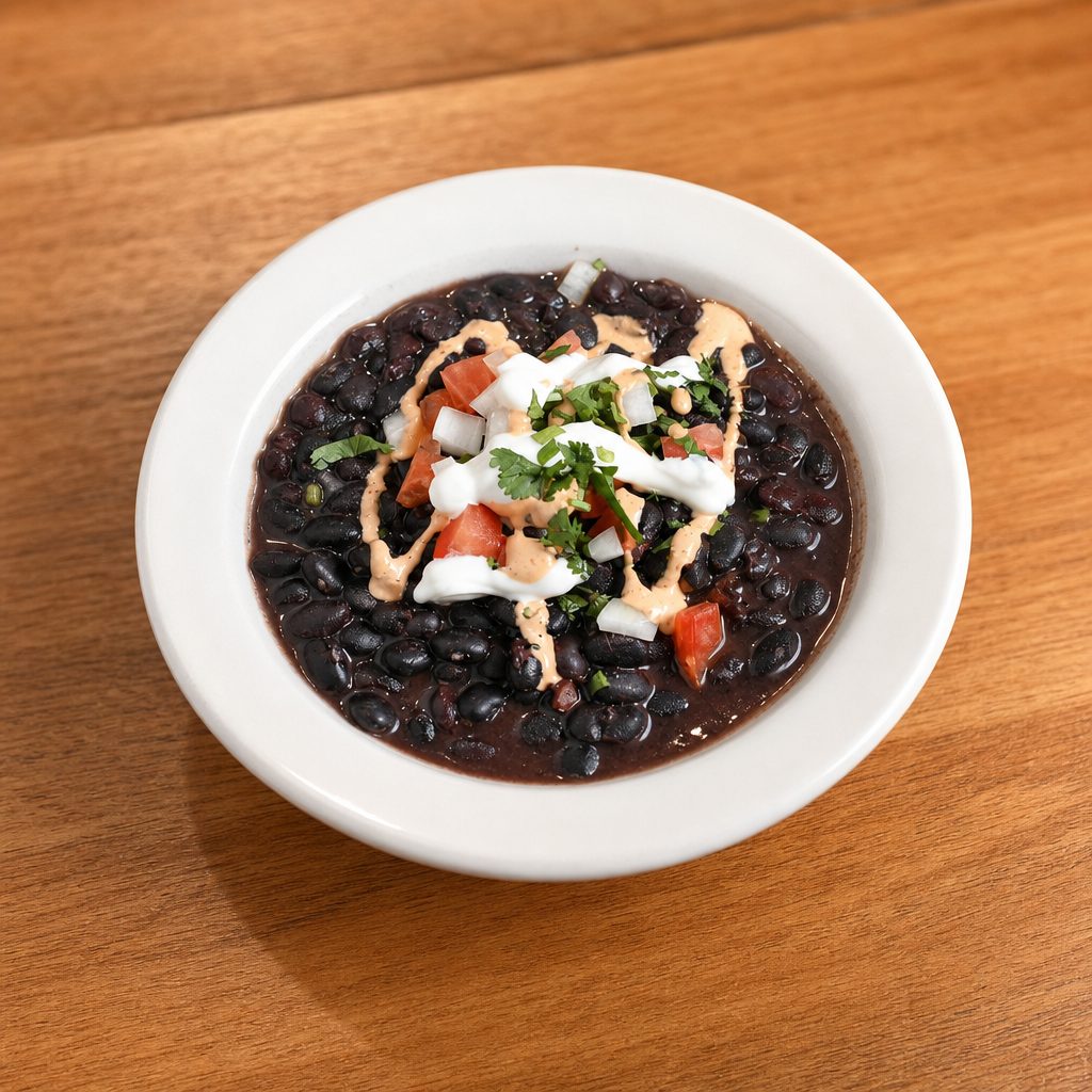 Sopa de Frijol.