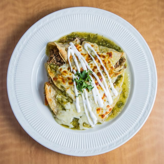 Enchiladas Suizas.