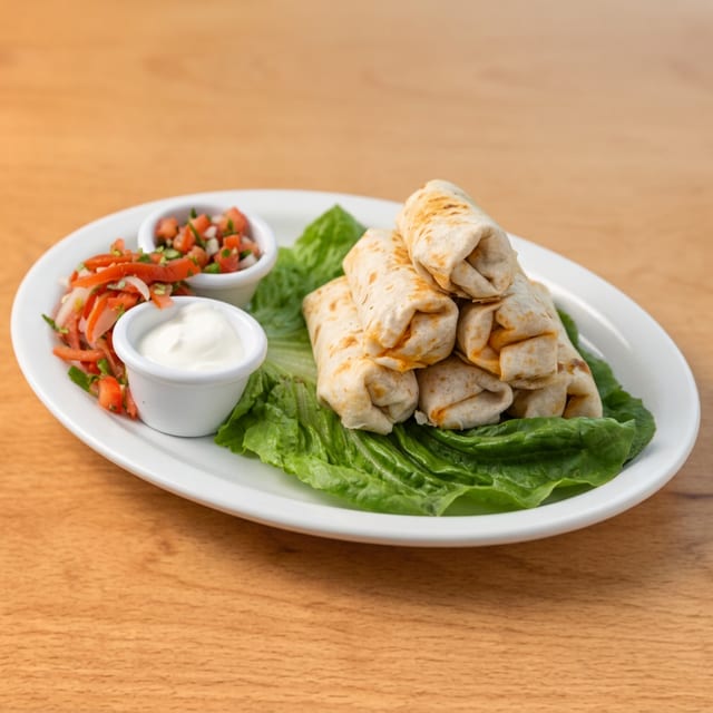 Mini Burrito Tray.