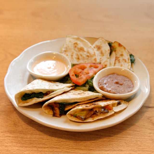 Mini Quesadillas Tray.