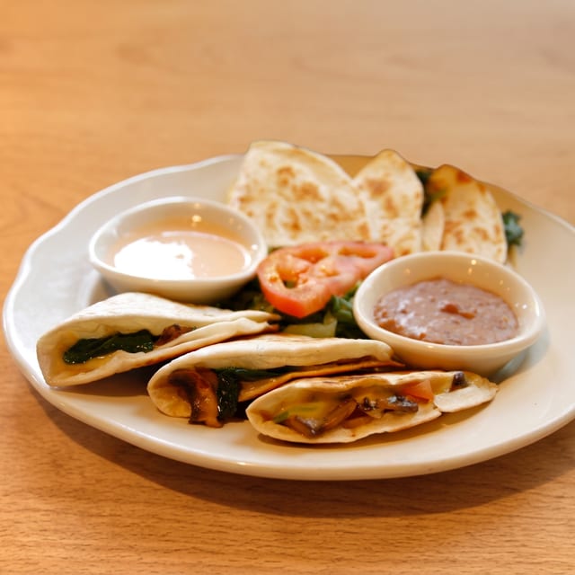 Quesadillas.