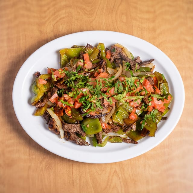 Steak Fajitas.