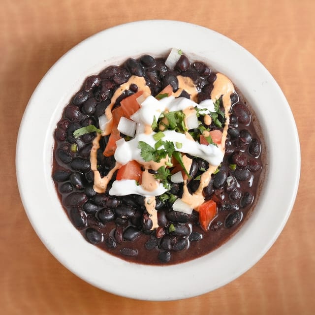 Sopa de Frijol.