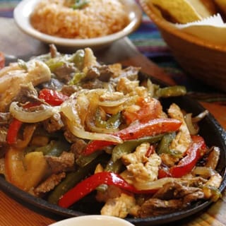 Steak and Chicken Fajitas