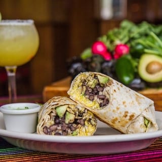 Black Bean Breakfast Wrap