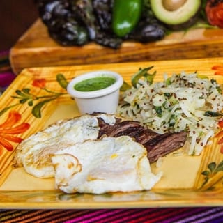 Carne Asada & Eggs
