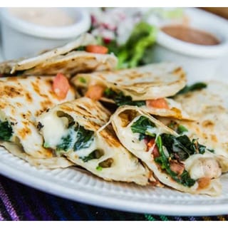 Spinach Quesadillas