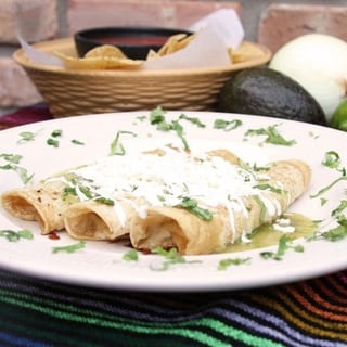 Mini Flautas Tray